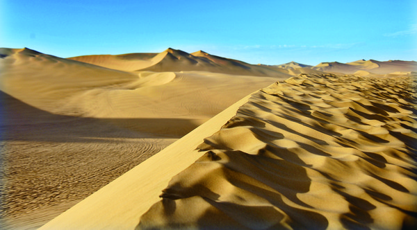 이카 사막의 아침