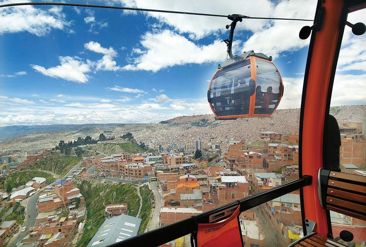 텔레페리코에서 바라 본 라파스