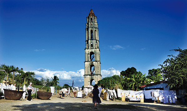사탕수수 노예 감시탑. 이제는 트리니다드에 오면 꼭 들르는 관광지가 되었다