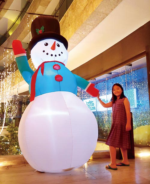 크리스마스를 준비하는 플라야 델 카르멘