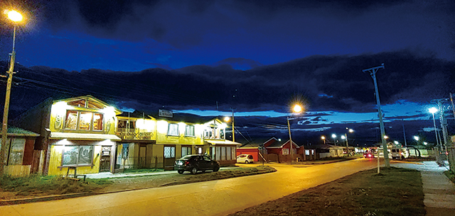 조용한 도시 나탈레스. 공기도 차분하다