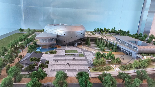 창녕문화예술회관 모형