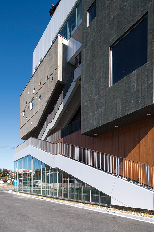 서정웨딩 좌측면 외부계단