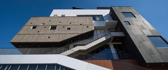 서정웨딩 좌측면 외부계단