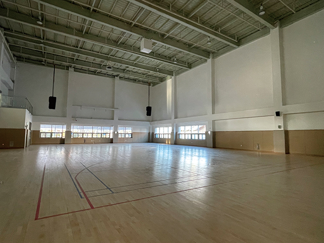 고성 반다비 체육문화센터 내부