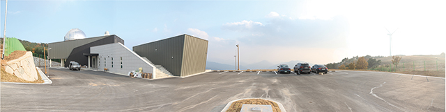 거창 인공위성 레이저 관측소 입구