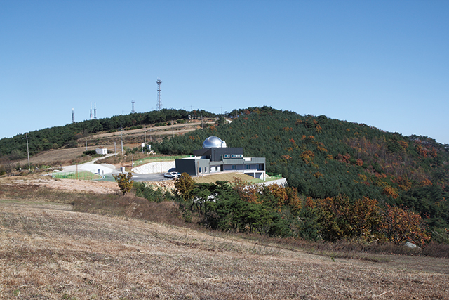 거창 인공위성 레이저 관측소 전경