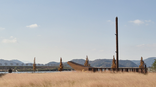 기강 나루터 상징물