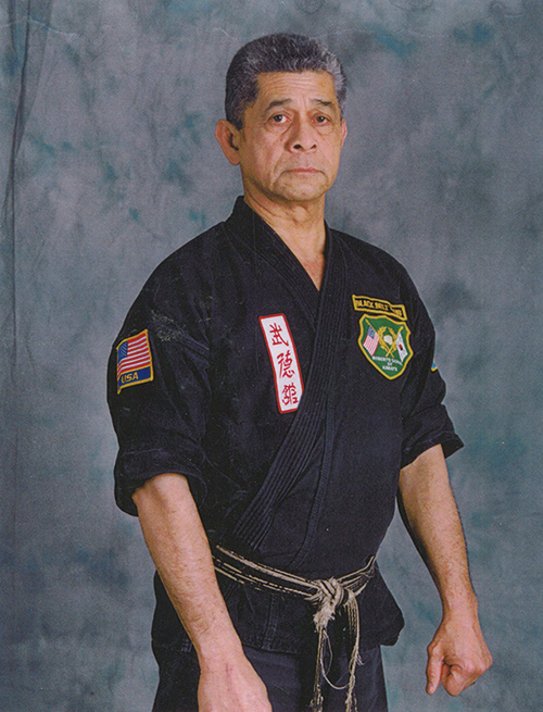 칼레오하노씨의 태권도 관장 시절 모습