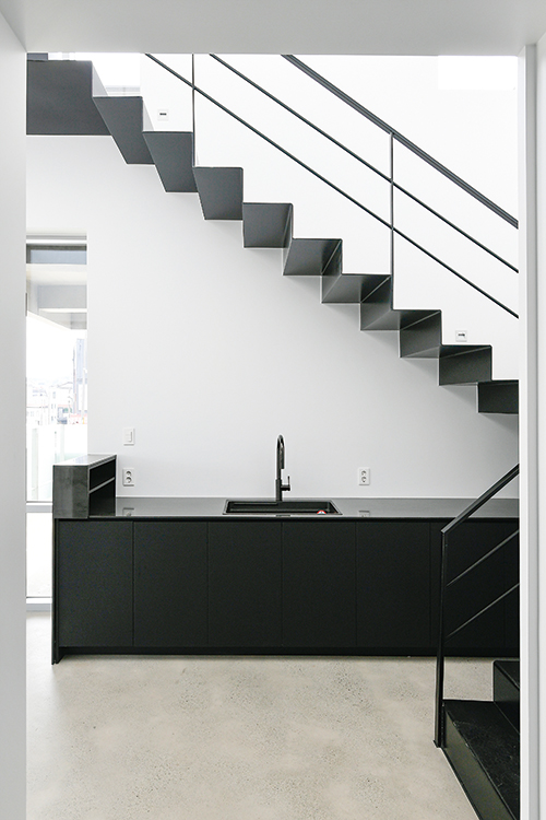 ‘나불천가-PAC갤러리’ 3층 계단